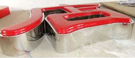 LED吸塑立体发光字