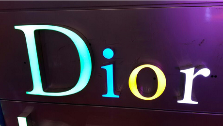 不锈钢平面LED发光字