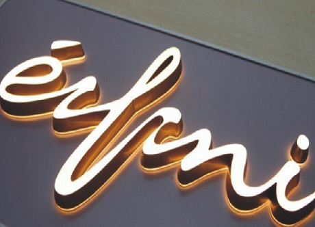 亚克力无边LED迷你背发光字