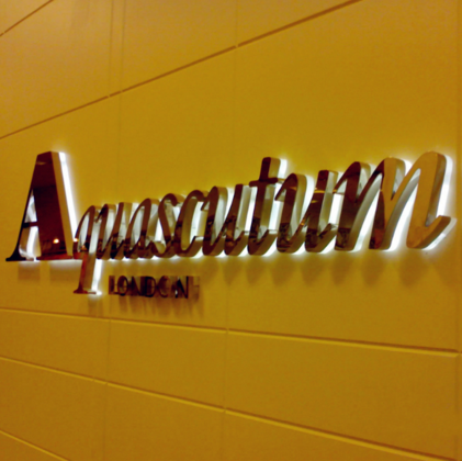 精品不锈钢LED背发光字