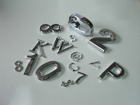 真空镀膜 背光字 电镀LED发光字 亚克力字