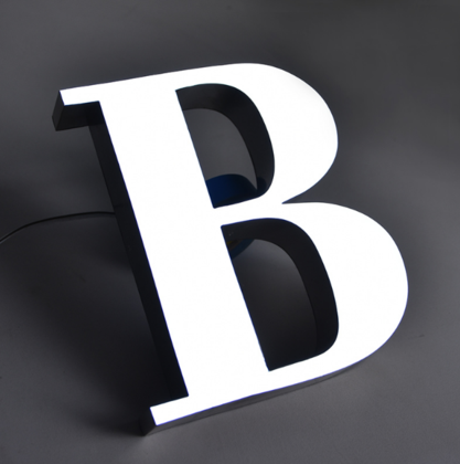 不锈钢树脂发光字