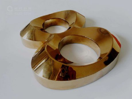 无缝精品钛金字 球面字 三维字 电镀字