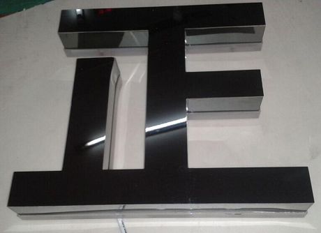 三维烤漆字 不锈钢精品电镀字