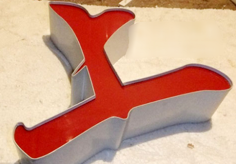 不锈钢平面LED发光字