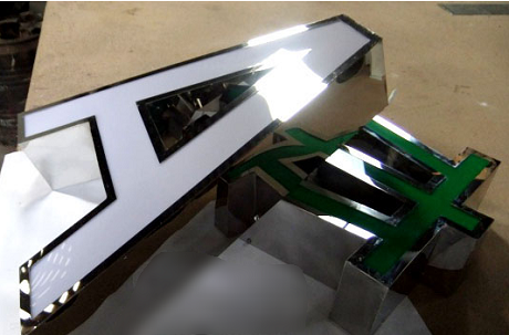 不锈钢平面LED发光字