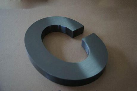 三维烤漆字 不锈钢精品电镀字