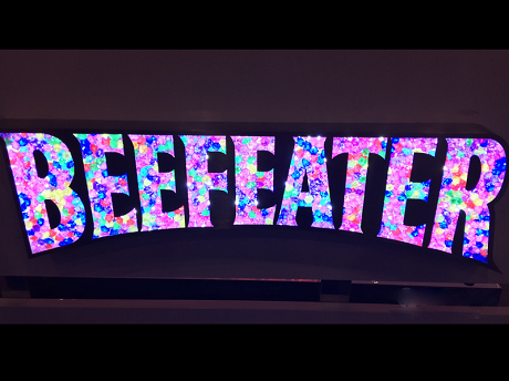 树脂七彩水晶钻石发光字