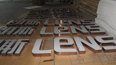 不锈钢树脂发光字