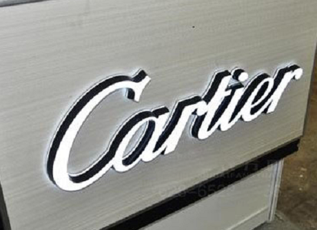 亚克力无边LED迷你背发光字