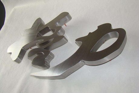 精品不锈钢字 钛金字 玫瑰金字 三维不锈钢字