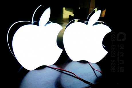 亚克力无边LED迷你背发光字